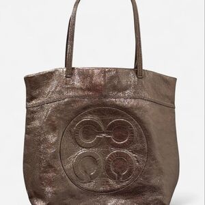Coach Metallic Brown Shoulder Bag